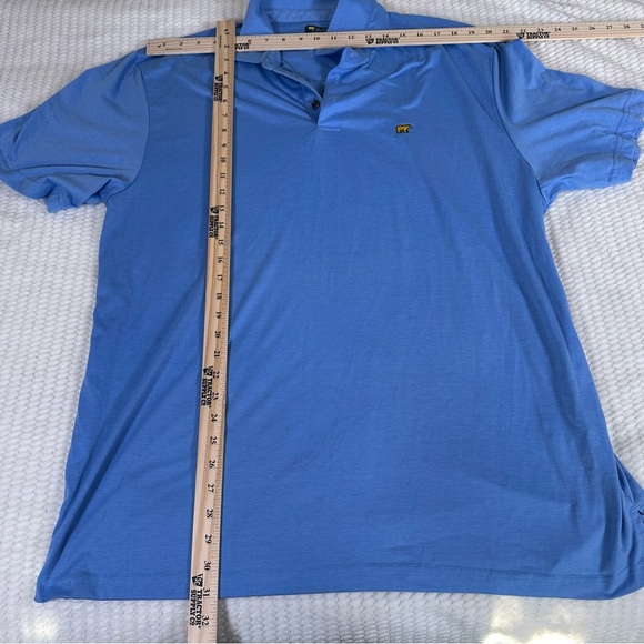 Jack Nicklaus Polo Shirt Mens XXL Light Blue Performance 18 Golden Bear Golf - Picture 7 of 9